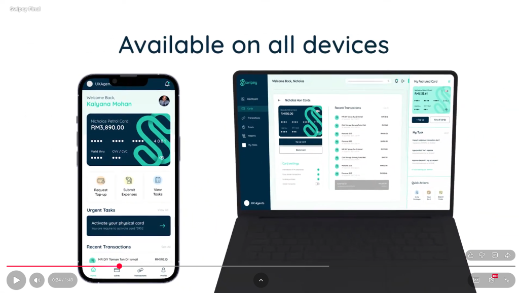 Swipey Commercial Video